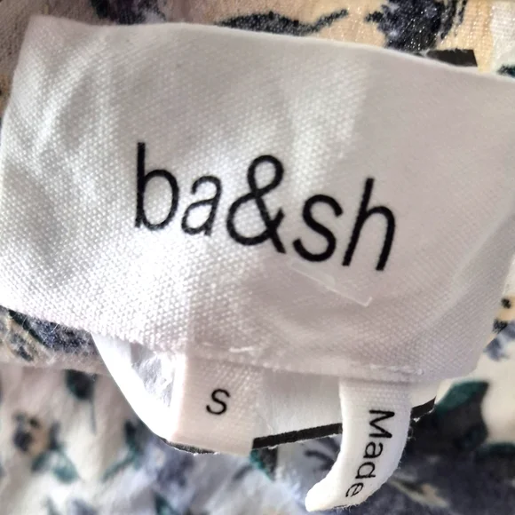 ba&sh Paco Wrap Top In Ecru Size Small - Picture 6 of 7